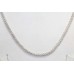 Silver Chain 925 Necklace Sterling 3.5mm Unisex Women Men Handmade Designer A614